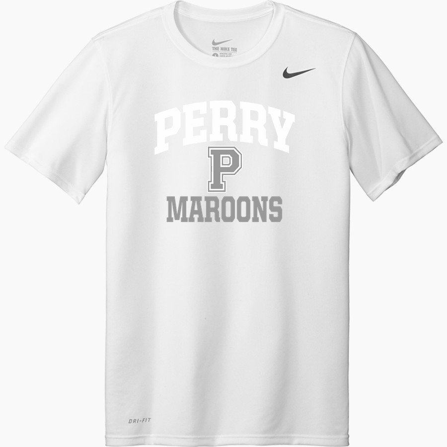 PERRY HIGH SCHOOL MAROONS <span class="pdp-name-mascot">PERRY MAROONS</span> Nike Youth Team Legend Short Sleeve Tee