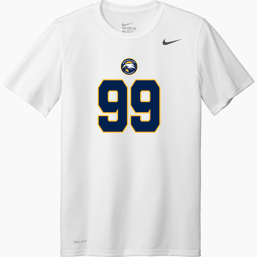 Brooklane Baptist Eagles Nike Youth Team Legend Short Sleeve Tee