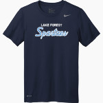 LAKE FOREST HIGH SCHOOL SPARTANS <span class="pdp-name-mascot">LAKE FOREST SPARTANS</span> Nike Youth Team Legend Short Sleeve Tee Front Thumbnail