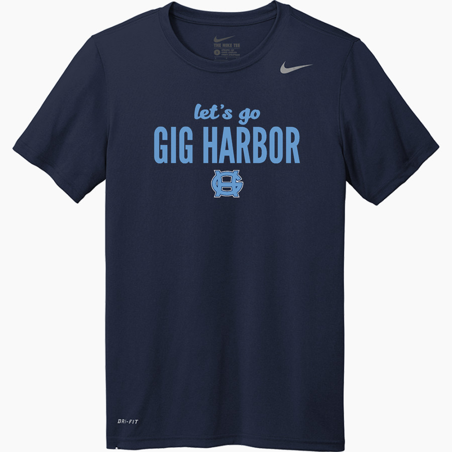GIG HARBOR HIGH SCHOOL TIDES <span class="pdp-name-mascot">GIG HARBOR TIDES</span> Nike Youth Team Legend Short Sleeve Tee