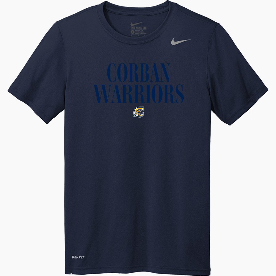Corban Warriors <span class="pdp-name-mascot">Corban Warriors</span> Nike Youth Team Legend Short Sleeve Tee