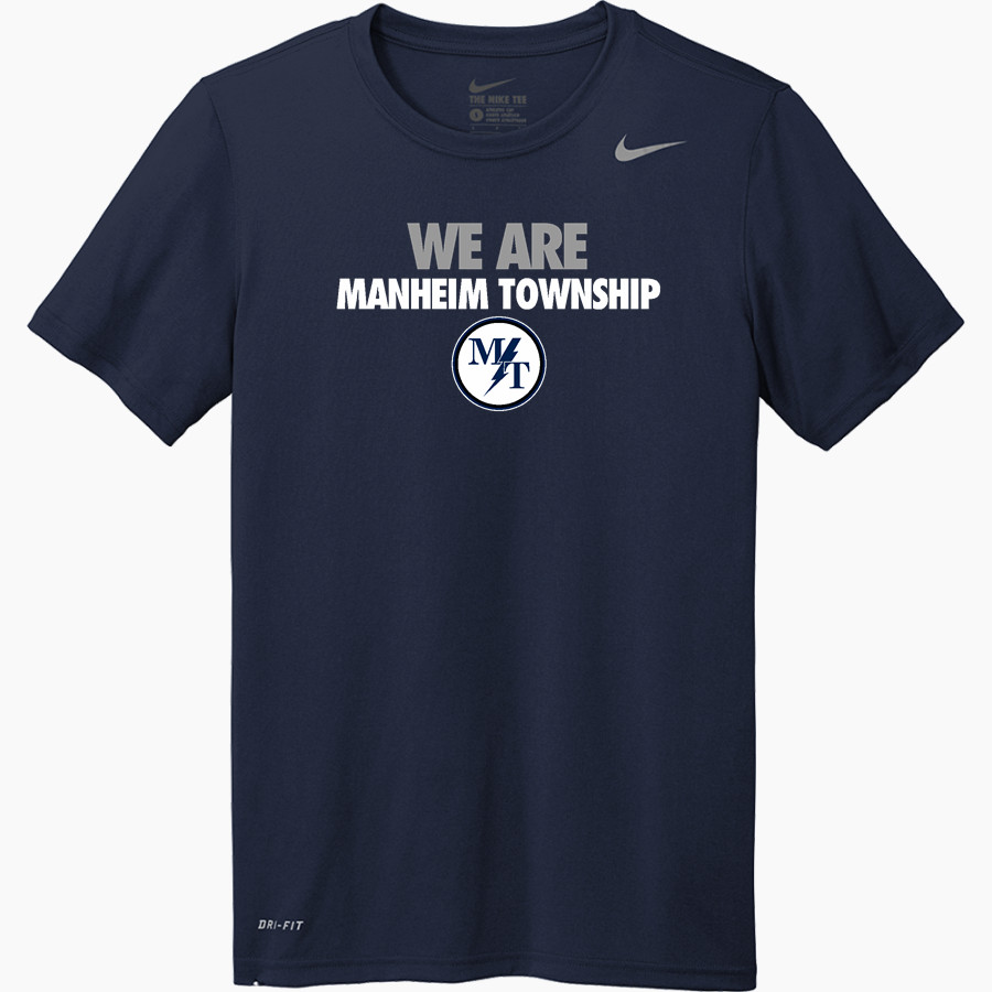 MANHEIM TOWNSHIP HIGH SCHOOL BLUE STREAKS <span class="pdp-name-mascot">MANHEIM TOWNSHIP BLUE STREAKS</span> Nike Youth Team Legend Short Sleeve Tee