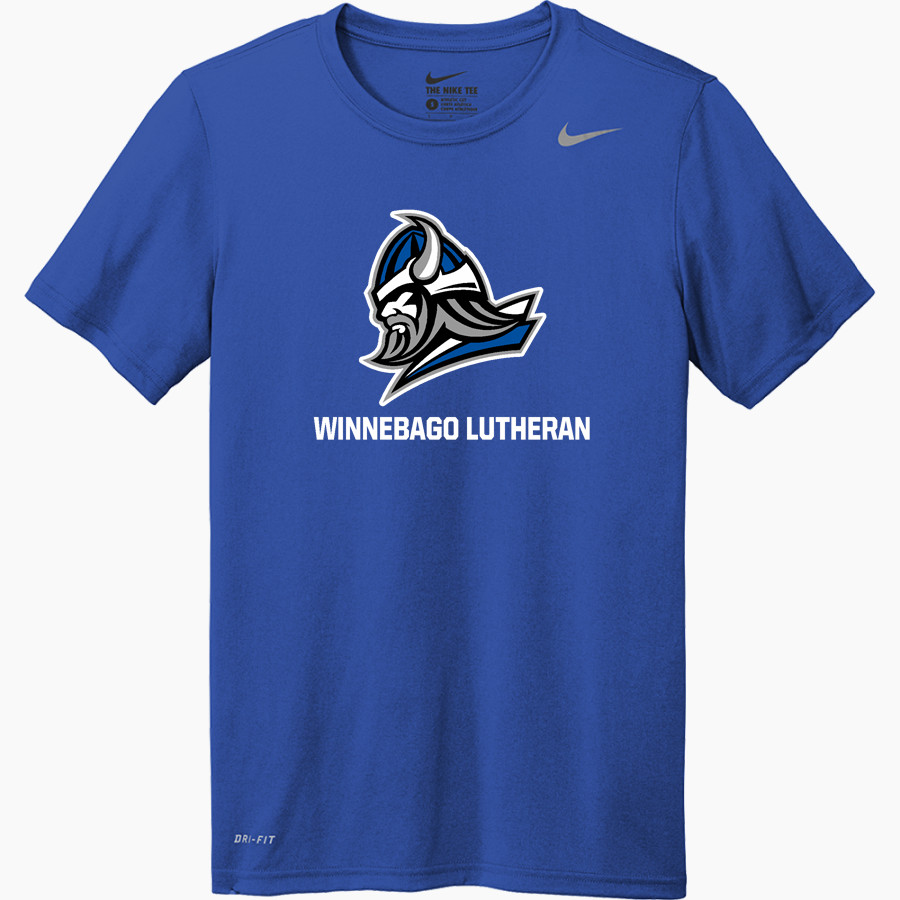 Winnebago Lutheran Vikings Online Store Nike Youth Team Legend Short Sleeve Tee