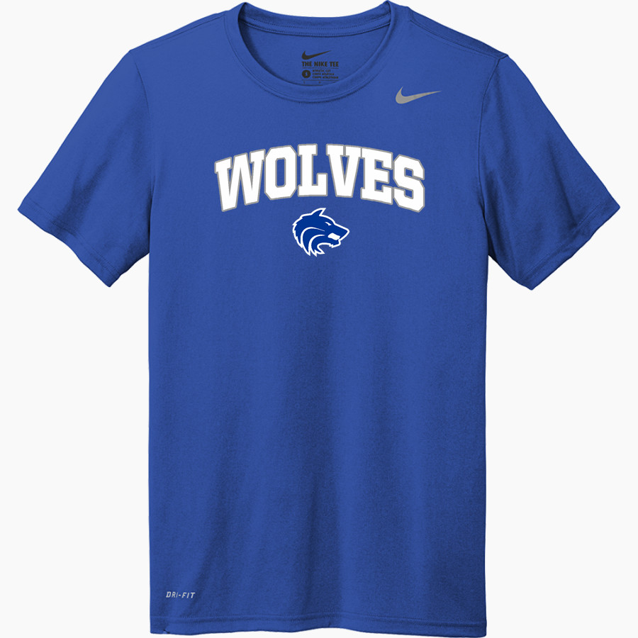 PBS HSA Wolves Nike Youth Team Legend Short Sleeve Tee