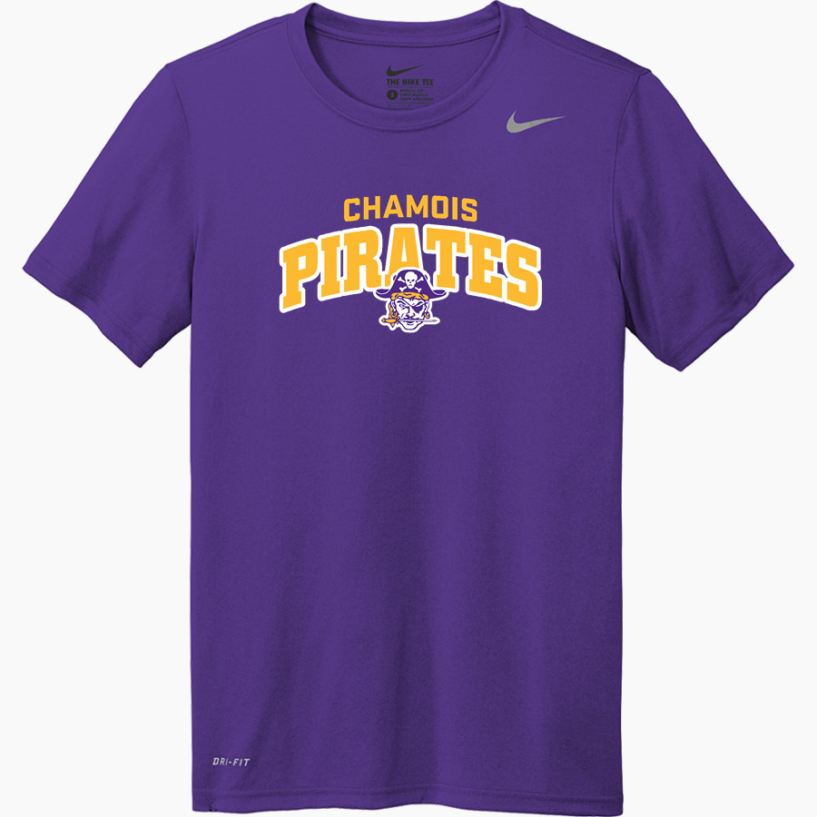 CHAMOIS HIGH SCHOOL PIRATES <span class="pdp-name-mascot">OSAGE COUNTY R-1 PIRATES</span> Nike Youth Team Legend Short Sleeve Tee