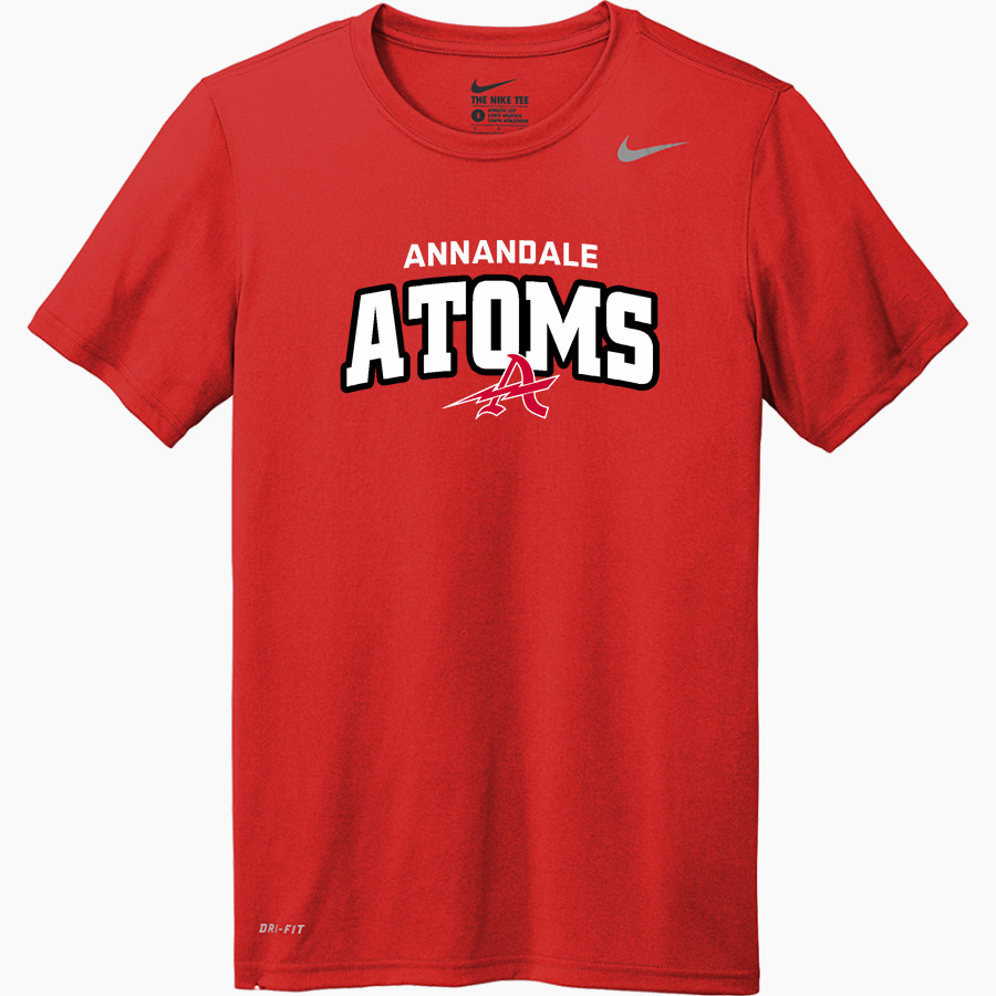ANNANDALE HIGH SCHOOL ATOMS Nike Youth Team Legend Short Sleeve Tee
