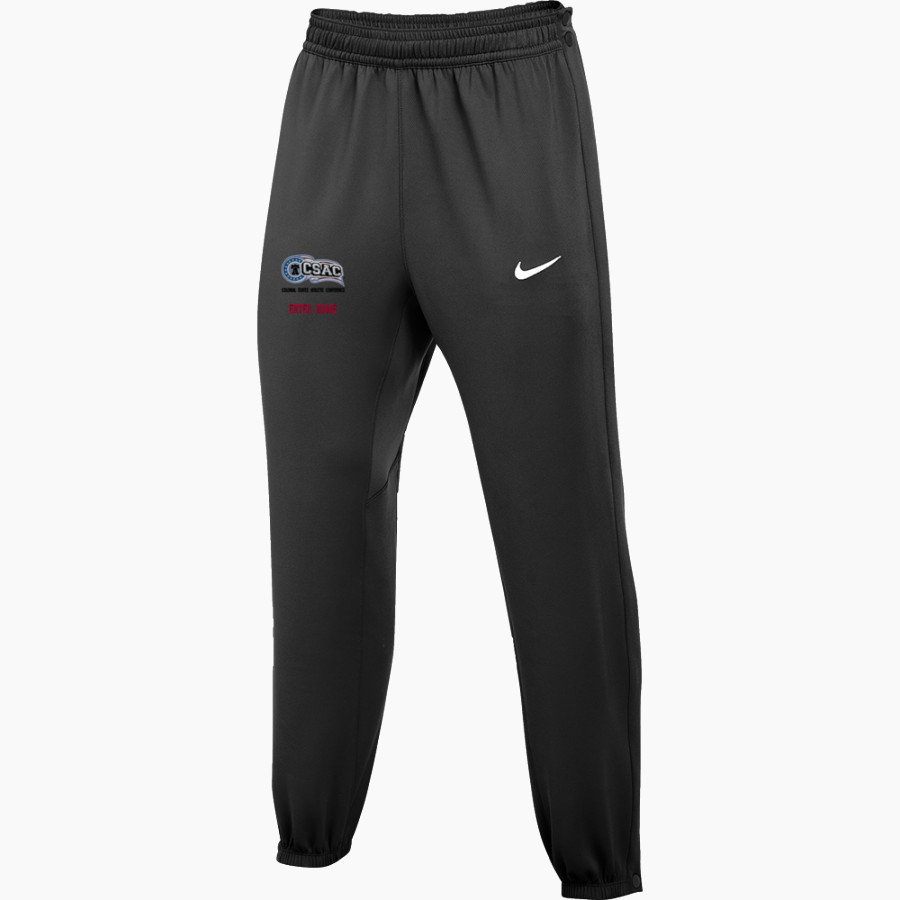 Colonial States Athletic Conference Eagle Nike Men's Thermaflex Snap Pant