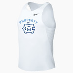 CENTRAL HIGH SCHOOL CHARGERS <span class="pdp-name-mascot">CHARGERS</span> Nike Men's Dri-FIT Pro Compression Tank Front Thumbnail