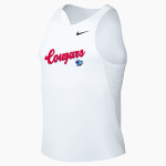 CROW HIGH SCHOOL Cougars Online Store <span class="pdp-name-mascot">CROW COUGARS</span> Nike Men's Dri-FIT Pro Compression Tank Front Thumbnail