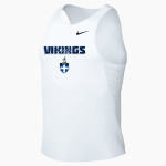 Lawrence University Vikings Online Store <span class="pdp-name-mascot">Lawrence</span> Nike Men's Dri-FIT Pro Compression Tank Front Thumbnail