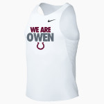 OWEN warhorses mountain tough...valley strong <span class="pdp-name-mascot">CHARLES D OWEN WARHORSES</span> Nike Men's Dri-FIT Pro Compression Tank Front Thumbnail