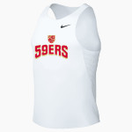 Andrean 59ers <span class="pdp-name-mascot">Andrean 59ers</span> Nike Men's Dri-FIT Pro Compression Tank Front Thumbnail