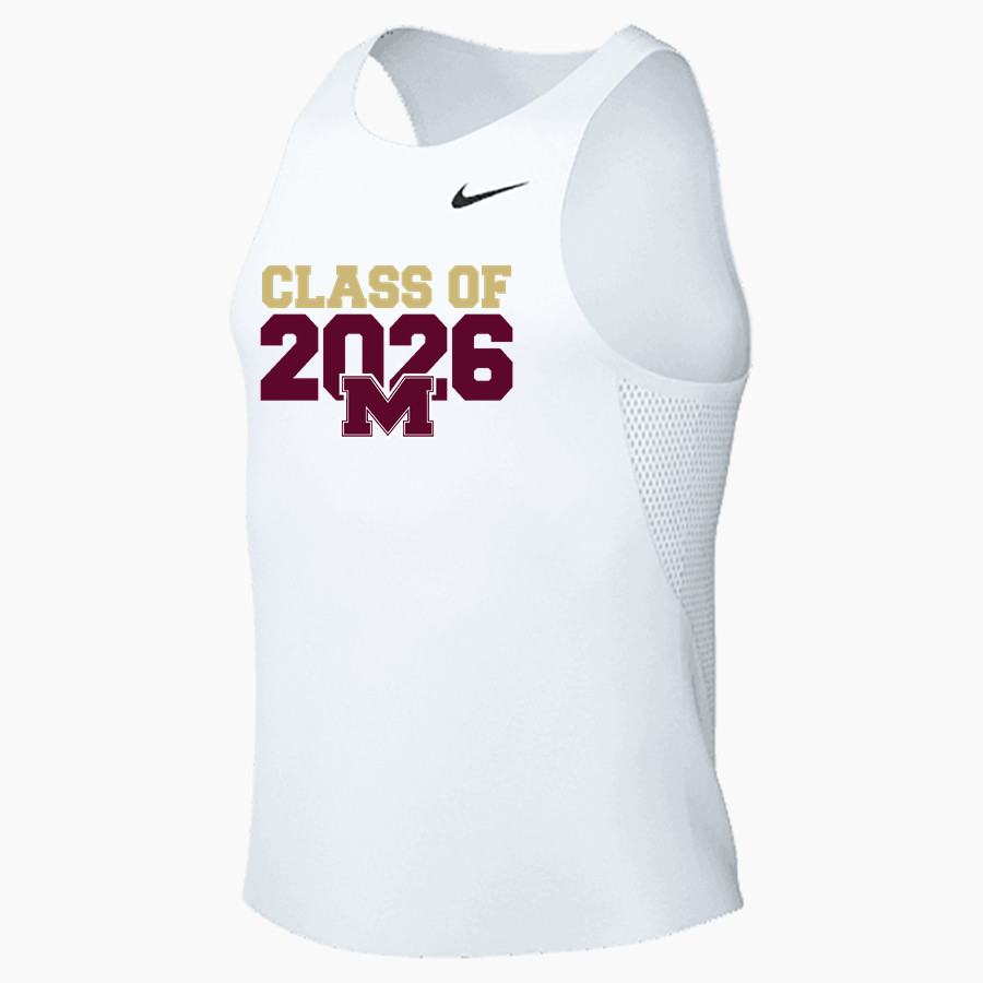 MILLBURY SR HIGH SCHOOL WOOLIES <span class="pdp-name-mascot">MILLBURY MEMORIAL WOOLIES</span> Nike Men's Dri-FIT Pro Compression Tank