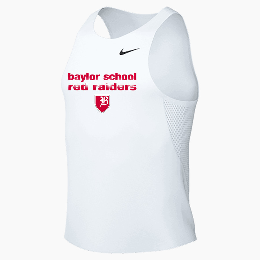 Baylor School Red Raiders <span class="pdp-name-mascot">Baylor School Red Raiders</span> Nike Men's Dri-FIT Pro Compression Tank