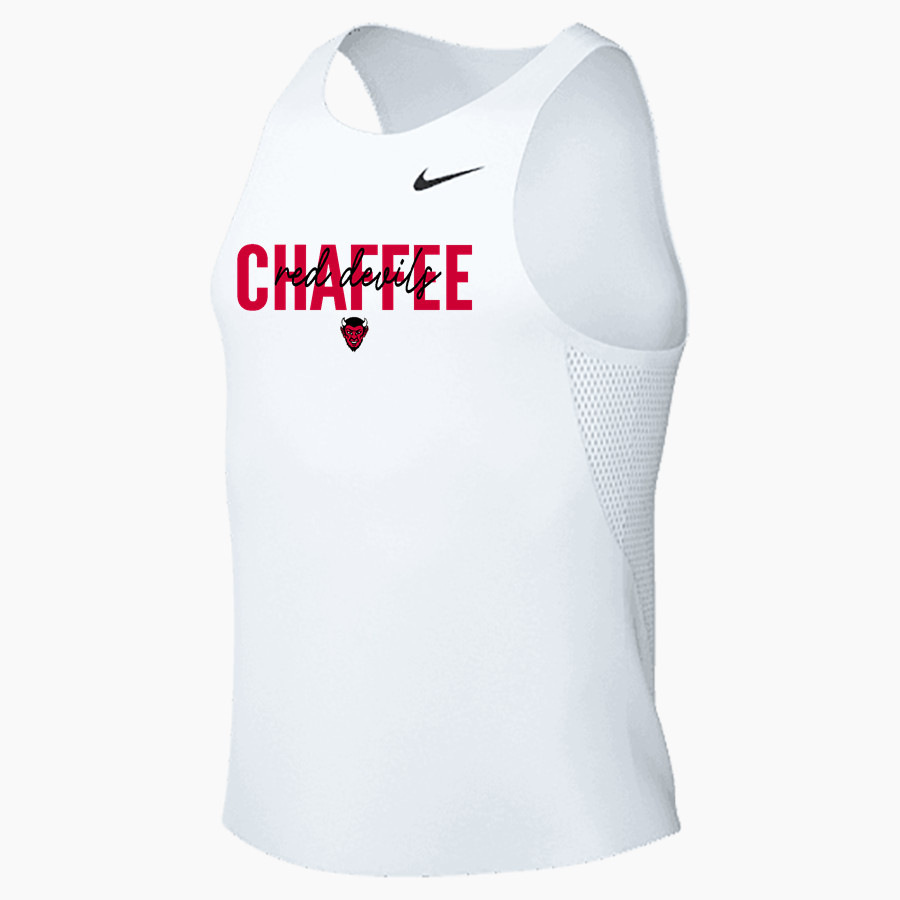 Chaffee Red Devils <span class="pdp-name-mascot">Chaffee Schools Red Devils</span> Nike Men's Dri-FIT Pro Compression Tank