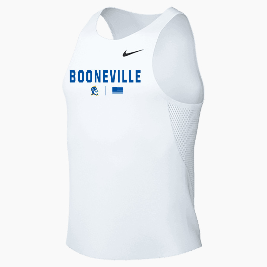 BOONEVILLE HIGH SCHOOL BLUE DEVILS Nike Men's Dri-FIT Pro Compression Tank