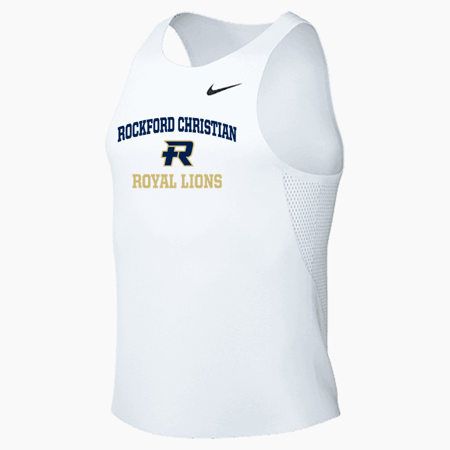 ROCKFORD CHRISTIAN HIGH SCHOOL ROYAL LIONS <span class="pdp-name-mascot">ROCKFORD CHRISTIAN ROYAL LIONS</span> Nike Men's Dri-FIT Pro Compression Tank