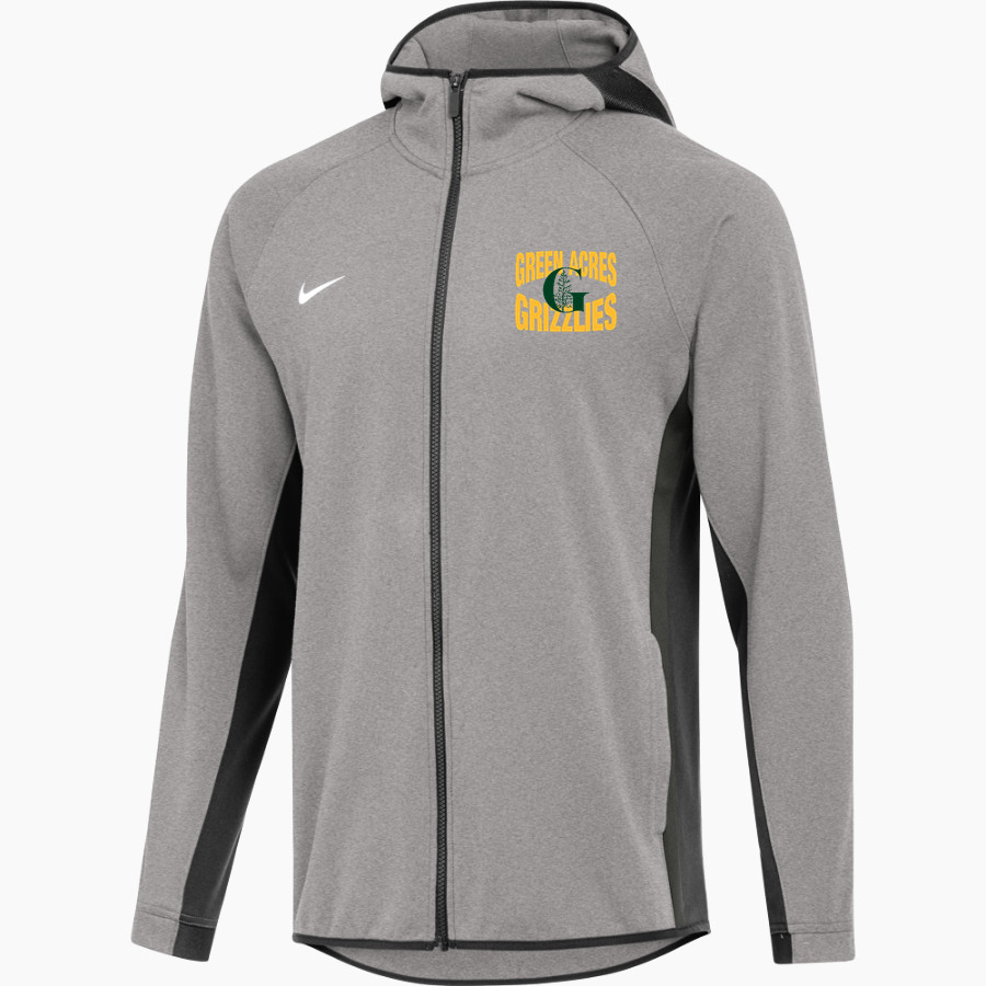 Green Acres Grizzlies <span class="pdp-name-mascot">Green Acres School Grizzlies</span> Nike Men's Showtime Full-Zip Hoodie