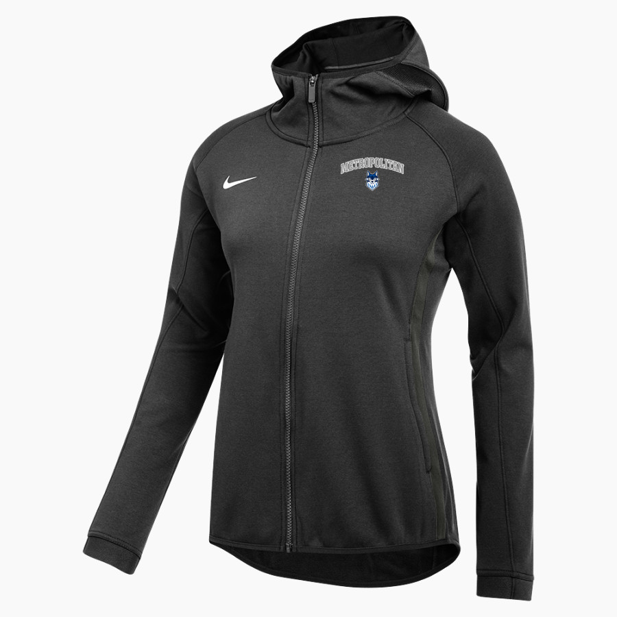 Metropolitan Wolves <span class="pdp-name-mascot">Metropolitan Community College Wolves</span> Nike Women's Showtime Full-Zip Hoodie