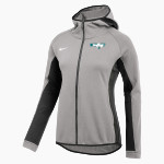 University Prep Mustangs Nike Women's Showtime Full-Zip Hoodie Front Thumbnail