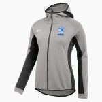 P811Q Penguins <span class="pdp-name-mascot">P811Q The Marathon School</span> Nike Women's Showtime Full-Zip Hoodie Front Thumbnail