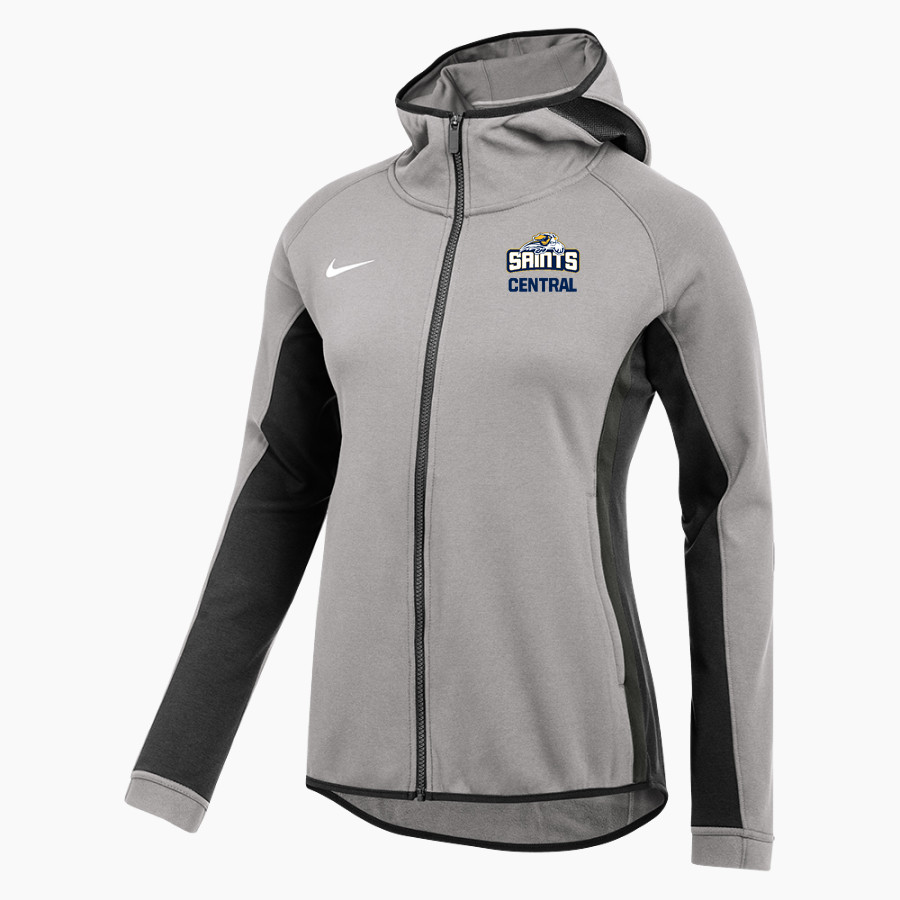 CENTRAL CHRISTIAN SCHOOL SAINTS <span class="pdp-name-mascot">CENTRAL SAINTS</span> Nike Women's Showtime Full-Zip Hoodie