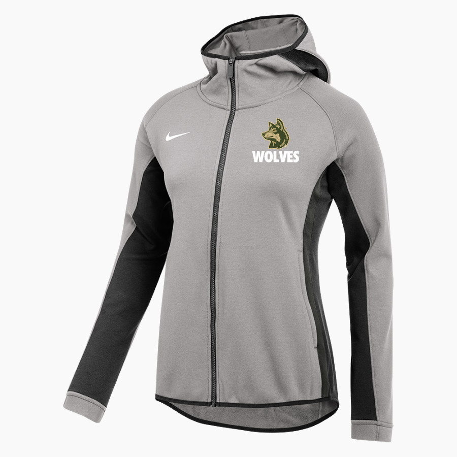 Walla Walla Wolves <span class="pdp-name-mascot">Walla Walla Wolves</span> Nike Women's Showtime Full-Zip Hoodie