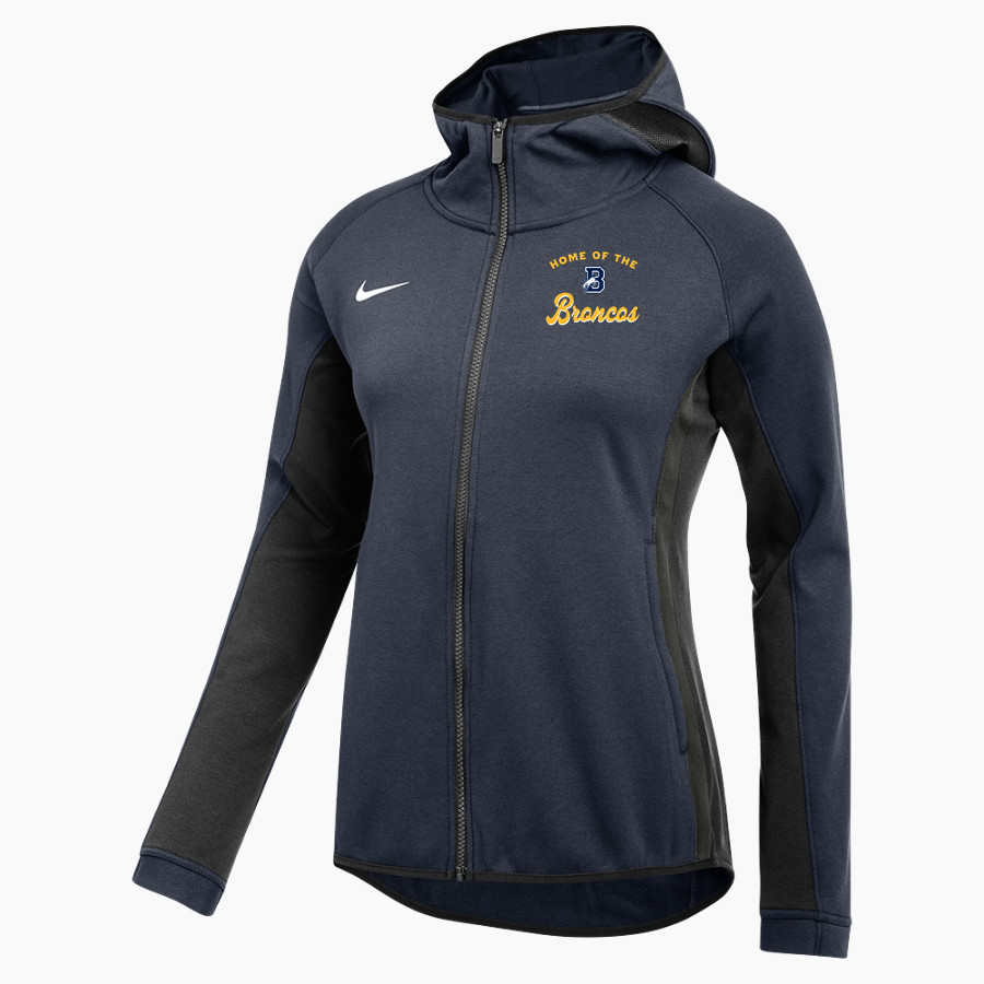 William L Callahan Broncos Nike Women's Showtime Full-Zip Hoodie
