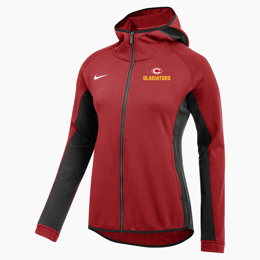 CLARKE CENTRAL HIGH SCHOOL GLADIATORS <span class="pdp-name-mascot">CLARKE GLADIATORS</span> Nike Women's Showtime Full-Zip Hoodie