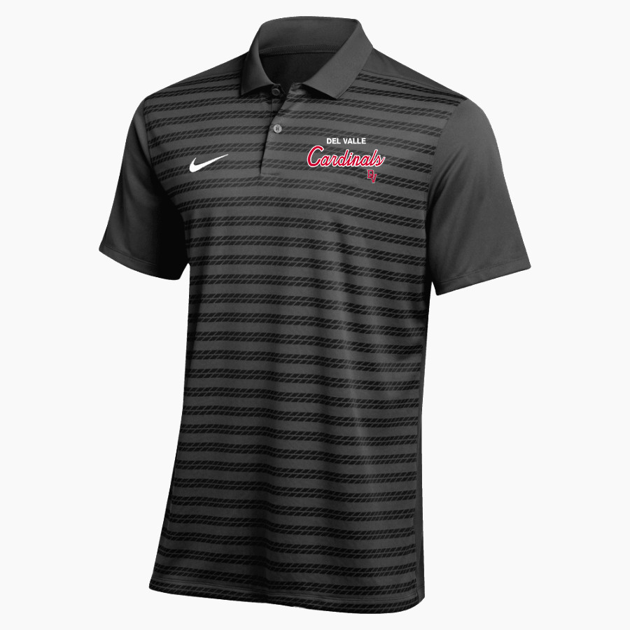 Del Valle Cardinals <span class="pdp-name-mascot">Del Valle Cardinals</span> Nike Men's Dri-FIT Coach Victory Polo