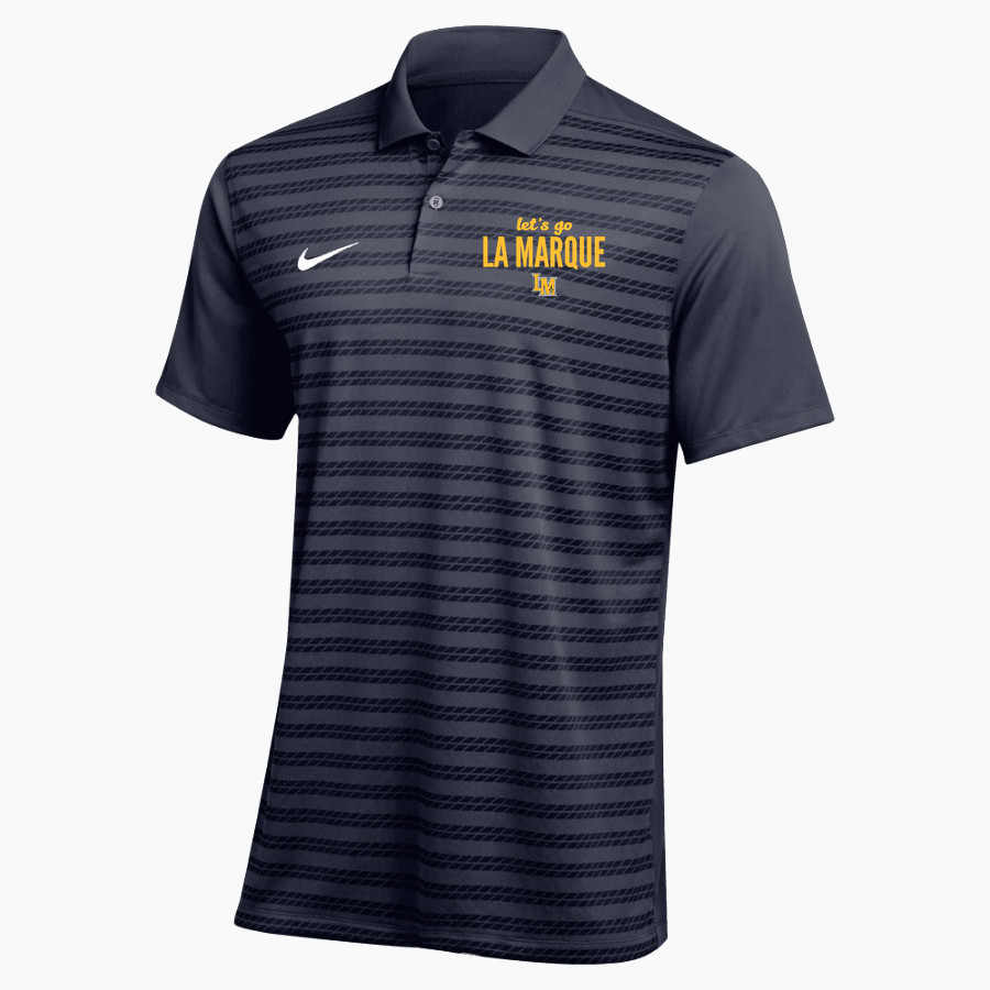 LA MARQUE HIGH SCHOOL COUGARS <span class="pdp-name-mascot">LA MARQUE COUGARS</span> Nike Men's Dri-FIT Coach Victory Polo