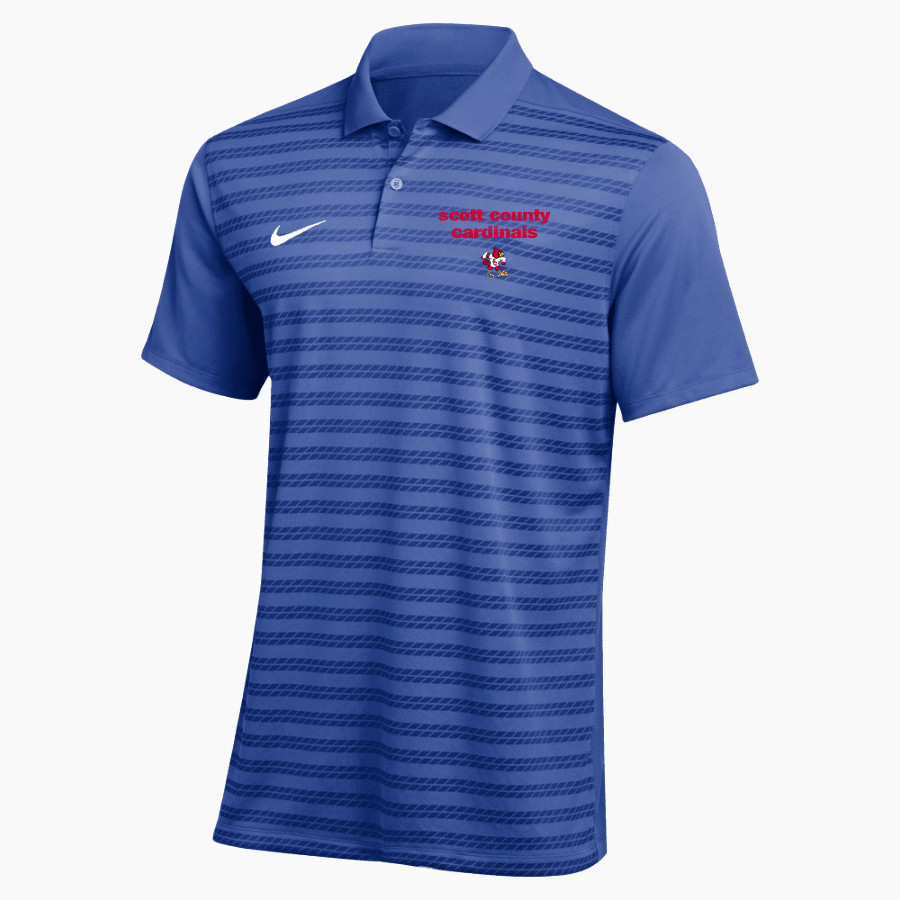 Scott County Cardinals <span class="pdp-name-mascot">Scott County Cardinals</span> Nike Men's Dri-FIT Coach Victory Polo