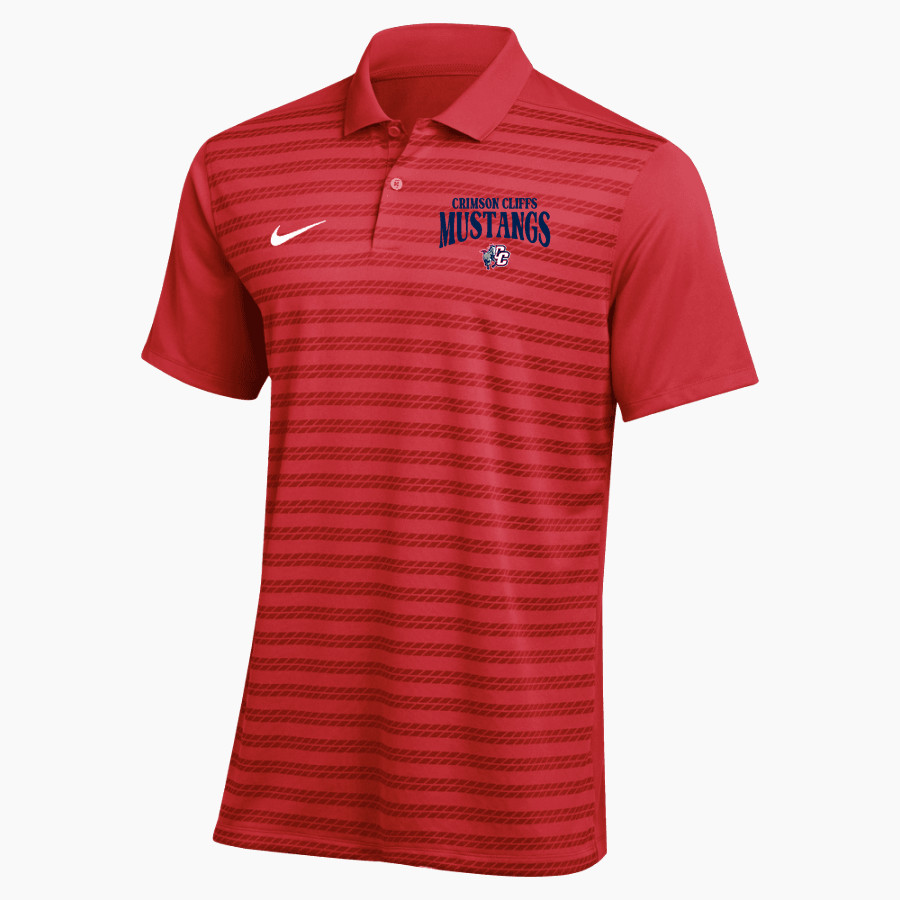 Crimson Cliffs Mustangs <span class="pdp-name-mascot">Crimson Cliffs Mustangs</span> Nike Men's Dri-FIT Coach Victory Polo