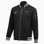 Mora Independent 332 Mustangs Nike Men's Bomber Jacket Front Thumbnail