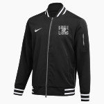 Dr. Thomas Randle Lions <span class="pdp-name-mascot">Thomas Randle HS Lions</span> Nike Men's Bomber Jacket Front Thumbnail