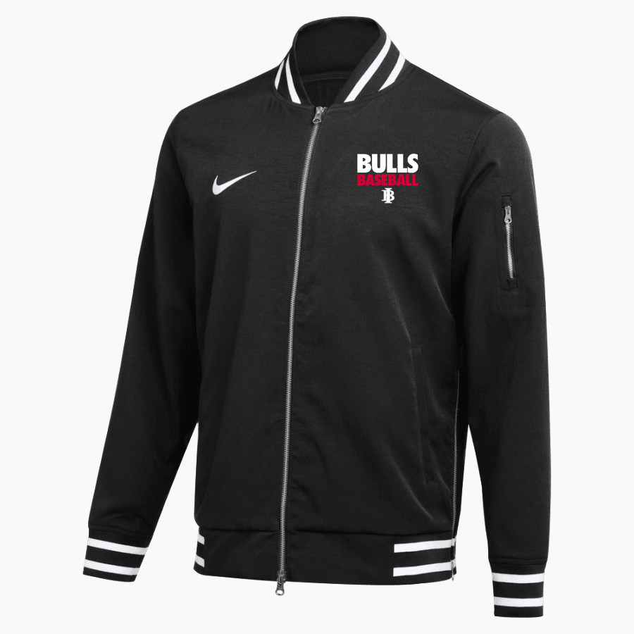 Indiana Bulls Baseball The Official Online Store <span class="pdp-name-mascot">Indiana Bulls</span> Nike Men's Bomber Jacket