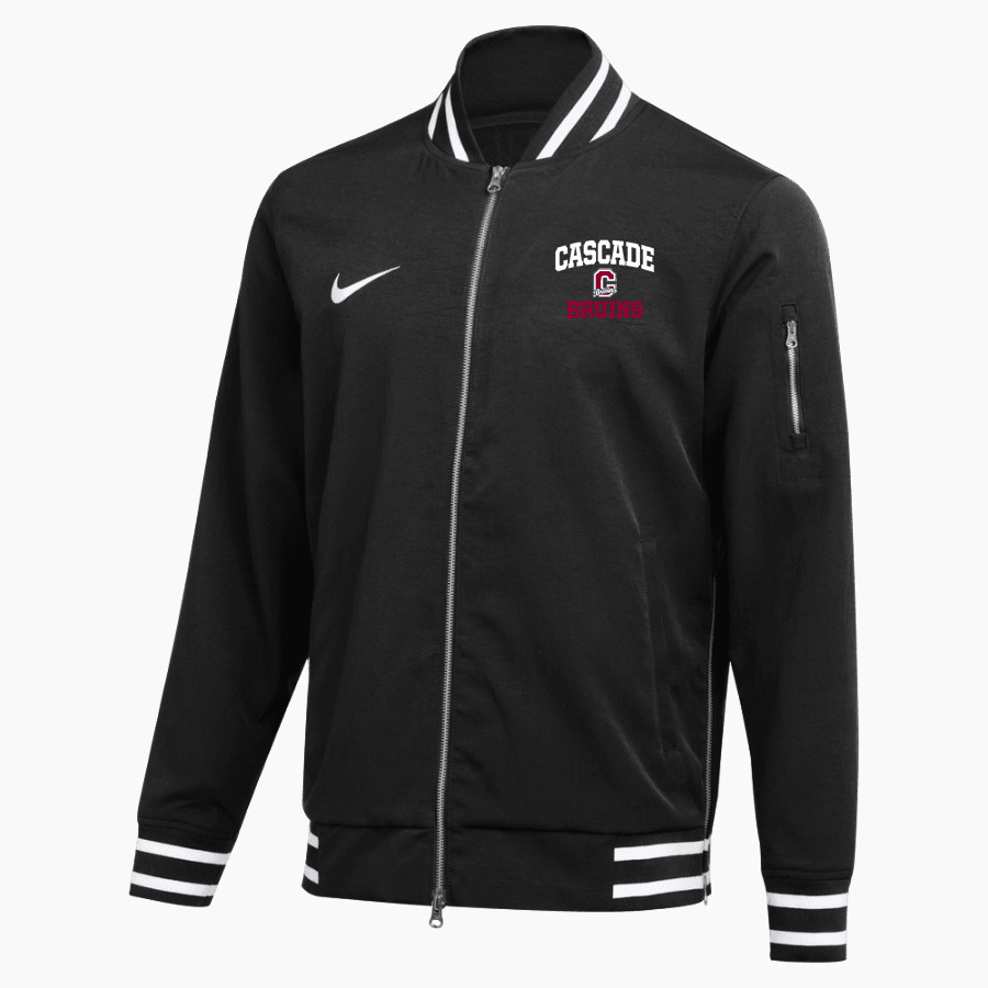 Cascade High School Bruins Online Store <span class="pdp-name-mascot">CASCADE BRUINS</span> Nike Men's Bomber Jacket
