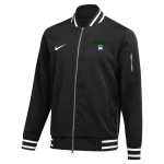 Prince of Peace Lutheran <span class="pdp-name-mascot">Prince of Peace Lutheran School Panthers</span> Nike Men's Bomber Jacket Front Thumbnail