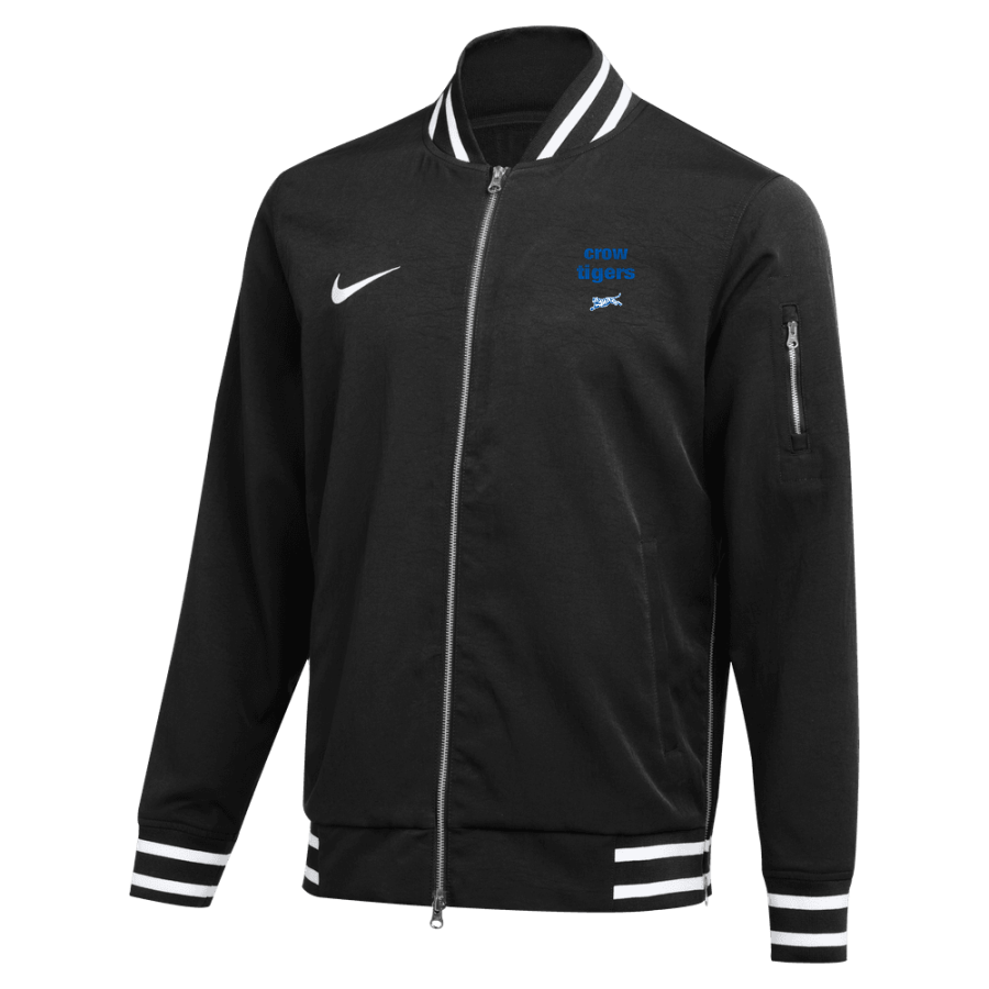 Crow Tigers <span class="pdp-name-mascot">Crow Middle School Tigers</span> Nike Men's Bomber Jacket