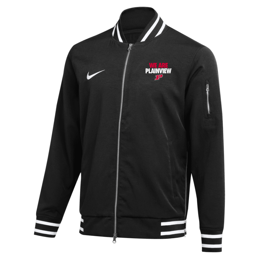 PLAINVIEW HIGH SCHOOL INDIANS <span class="pdp-name-mascot">PLAINVIEW I-27 INDIANS</span> Nike Men's Bomber Jacket