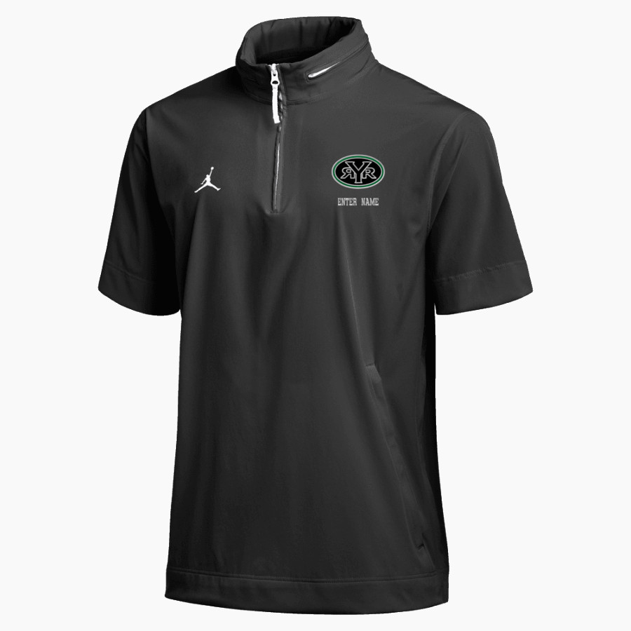YOUNGKER HIGH SCHOOL ROUGHRIDERS <span class="pdp-name-mascot">YOUNGKER ROUGHRIDERS</span> Jordan Men's Lightweight Coach Short Sleeve Jacket