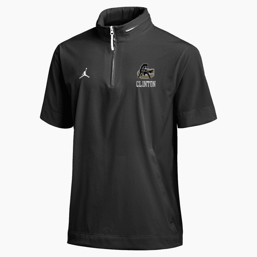 Clinton Dark Horses <span class="pdp-name-mascot">Clinton Dark Horses</span> Jordan Men's Lightweight Coach Short Sleeve Jacket