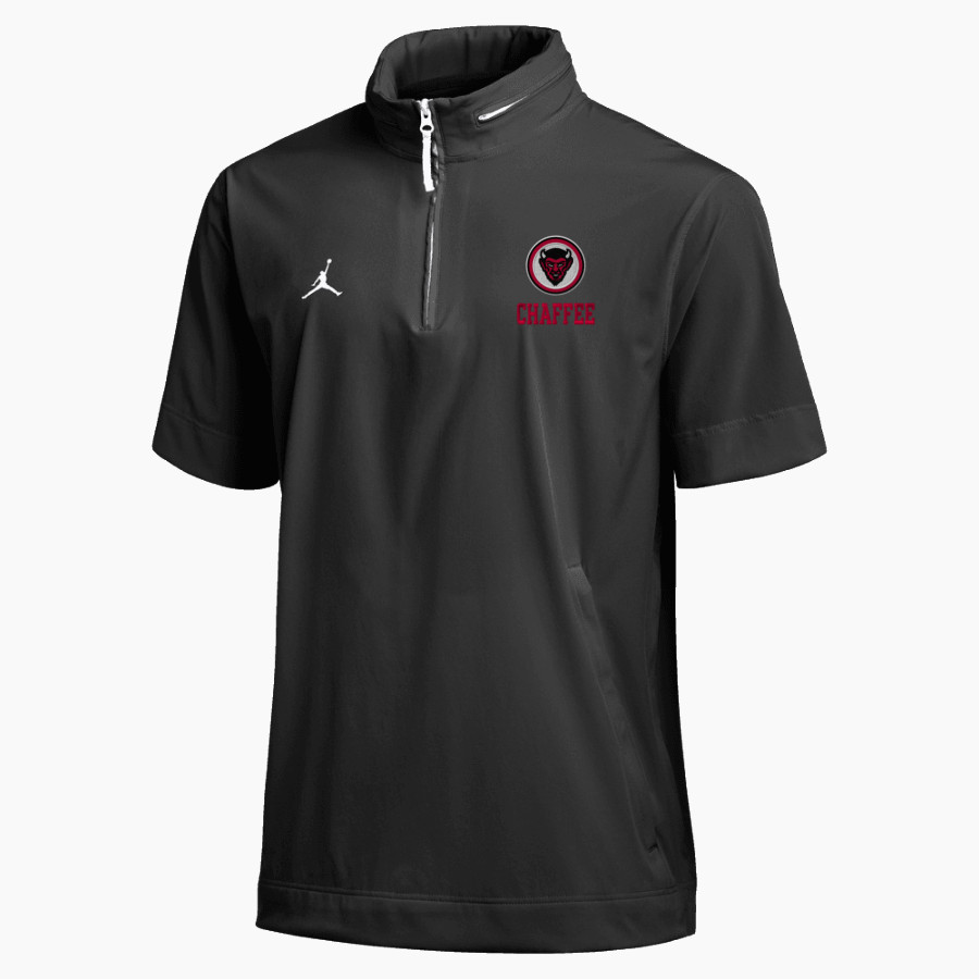 Chaffee Red Devils <span class="pdp-name-mascot">Chaffee Schools Red Devils</span> Jordan Men's Lightweight Coach Short Sleeve Jacket
