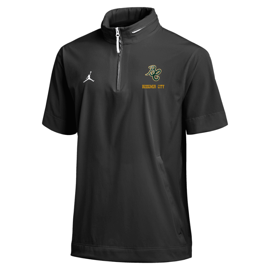 BESSEMER CITY HIGH SCHOOL YELLOW JACKETS <span class="pdp-name-mascot">BESSEMER CITY YELLOW JACKETS</span> Jordan Men's Lightweight Coach Short Sleeve Jacket