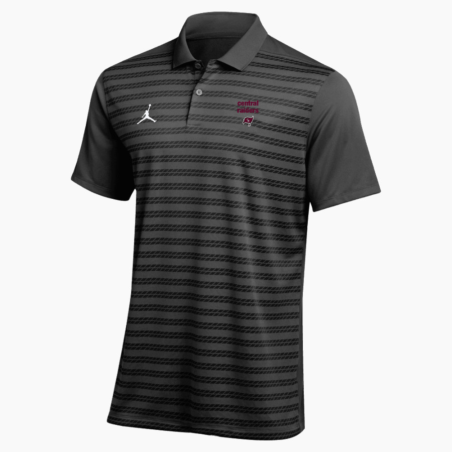 CENTRAL HIGH SCHOOL RAIDERS <span class="pdp-name-mascot">CENTRAL RAIDERS</span> Jordan Men's Dri-FIT Coach Victory Polo
