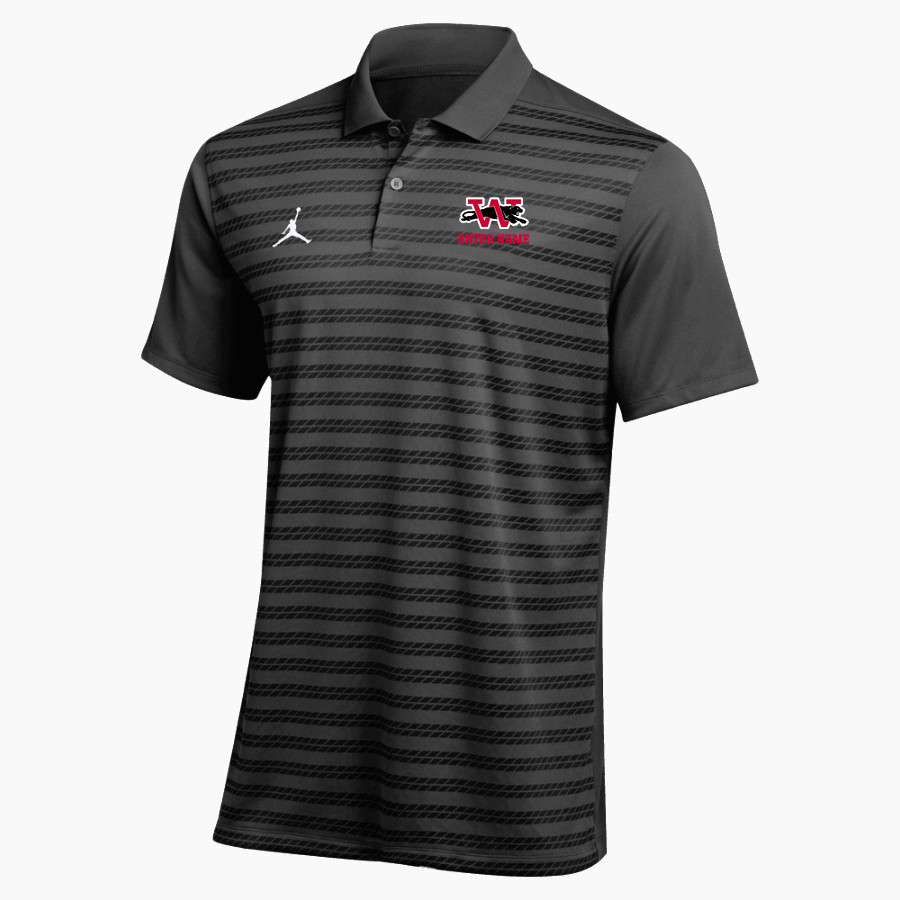 WILMOT UNION HIGH SCHOOL PANTHERS <span class="pdp-name-mascot">WILMOT PANTHERS</span> Jordan Men's Dri-FIT Coach Victory Polo