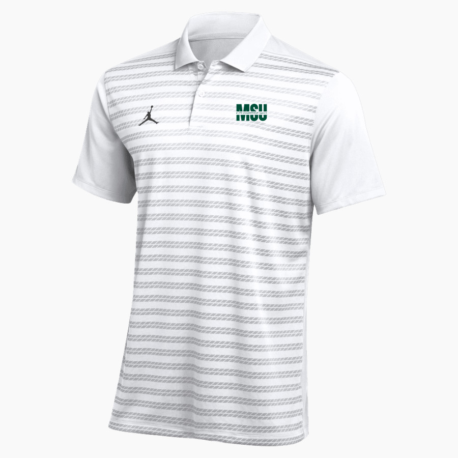 Michigan State University Spartans <span class="pdp-name-mascot">Michigan State University Spartans</span> Jordan Men's Dri-FIT Coach Victory Polo