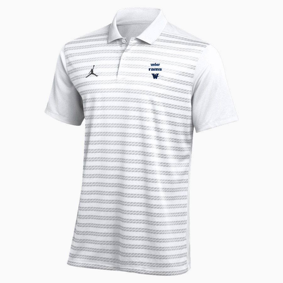 Weber Rams <span class="pdp-name-mascot">Weber Rams</span> Jordan Men's Dri-FIT Coach Victory Polo