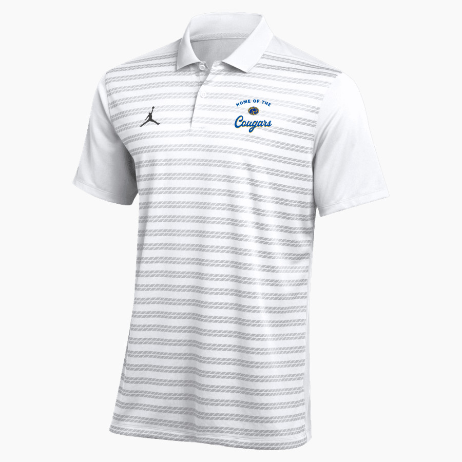 Caldwell Cougars <span class="pdp-name-mascot">Caldwell Cougars</span> Jordan Men's Dri-FIT Coach Victory Polo