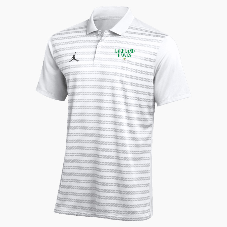 LAKELAND HIGH SCHOOL HAWKS <span class="pdp-name-mascot">LAKELAND HAWKS</span> Jordan Men's Dri-FIT Coach Victory Polo